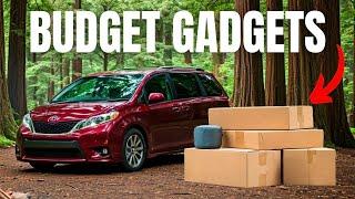 Minivan Camping Gadgets You Need: CHEAP & Easy-to-Use!