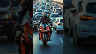 Batman and Deathstroke took a ride | AI #batman #deathstroke #motorcycles