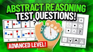 ABSTRACT REASONING TEST Questions & Answers! (ADVANCED LEVEL!) HOW to PASS with 100%!