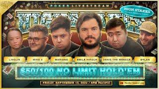 Emile Hirsch Plays HIGH STAKES POKER w/ Mariano, Denis the Menace, Linglin, Dylan Flashner & Mike X