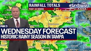 Tampa weather | historic rainy season continues