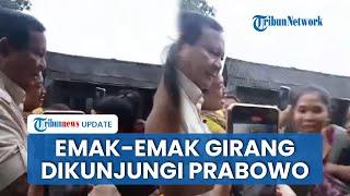 Gemasnya Emak-emak Korban Banjir di Bekasi Teriak Haru Dikunjungi Prabowo dan Dipantau Langsung