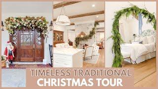 TIMELESS TRADITIONAL CHRISTMAS HOME TOUR | Rockwall Holiday Home Tour | FARMHOUSE LIVING