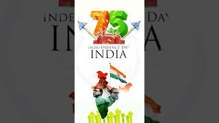 India Celebrate 75th Independence#goldenjubileecelebrations #pmmodi #indianflag #independence