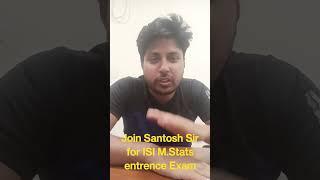 Join Santosh Sir for ISI M.Stats Preparation Call/WhatsApp: 8810409392