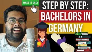 Step by Step Guide: Bachelors  in Germany (English)