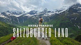 Salzburger Land - a dream destination for hikers. Beautifull Austrian Alps #djimini3pro #drone