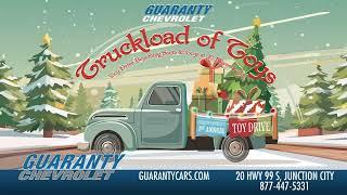 Truckload of Toys - Toy Drive this December at Guaranty Chevrolet