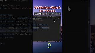 C# How to change startup object in VSCode #softwaredevelopment #coding #csharp #vscode