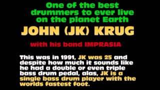 John Krug from IMPRASIA - Best Drum Solo Ever!