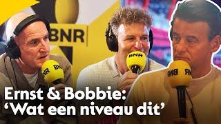 Ernst & Bobbie geïnterviewd door Wilfred Genee: 'Wat een niveau dit'