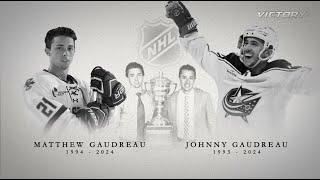 Dallas' tribute for Gaudreau brothers.