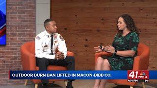 Macon-Bibb County lifts outdoor burn ban