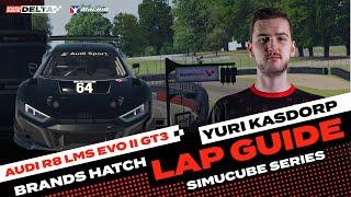 iRacing Lap Guide: Audi R8 LMS EVO II GT3 at Brands Hatch