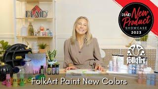 FolkArt New Paint Colors- Plaid's 2023 New Product Showcase Session 5