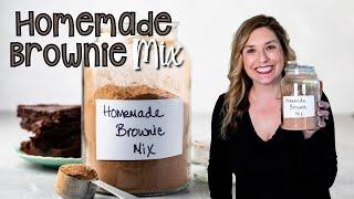 Homemade Brownie Mix (Plus how to make THREE sizes!)