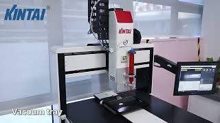 Precise Vision CCD Bench Dispensing Robot For Mobile Phone LCD