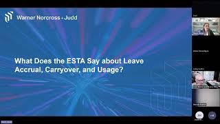 SEDP - Earned Sick Time Act Webinar Presented by Warner Norcross & Judd - November 14, 2024