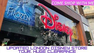 Come shop with me. London UK Oxford street Disney store. Full tour with prices.