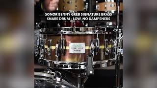 BRASS VS BEECH! Sonor Benny Greb 2.0 Signature Snare SHOOT-OUT!