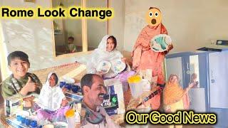 Our Good News!Rome Setting Change!Sub Se Ahm Zarorat Aaj Pori Ho Gayi |Fiza Abbas Life