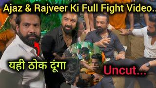 Uncut: Rajveer Fitness and Ajaz Khan fight full video| Ajaz Khan and Rajveer Sisodia Meet Full Video