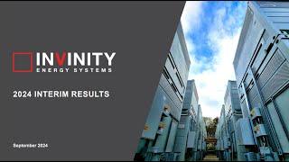 INVINITY ENERGY SYSTEMS PLC - Interim Results