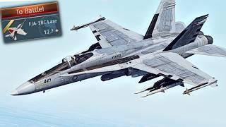 USA: Top Tier Combo | F/A-18C Legacy Hornet & M1128 Stryker MGS Ground Battles | War Thunder