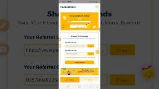 how to earn money online from packetshare app in 2024