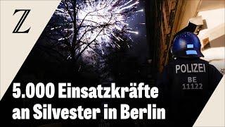 Berliner Feuerwehr und Polizei mahnen zu Vorsicht in der Silvesternacht