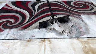 Scraping dirty water off carpets Compilation Pt. 42 || Satisfying Video