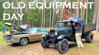 Old Equipment Show - GAZ AA, ZIS 110B, ZAZ 965A, GAZ 21, VW 1300, Saab 95 | ГАЗ АА, ЗИС 110Б, ГАЗ 21