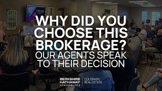 Why Berkshire Hathaway HomeServices Colorado Real Estate -HomeServicesAgent Testimonials