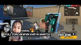 full percakapan k4r1n || ff zoom sesat varal || no pw || main game