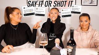 SAY IT OR SHOT IT FT MADS & RACH! this got interesting..  | Hannah Renée