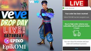 VeVe Drop Day LIVE - EPIKO EpikOMI David Yu FA Blind Box Digital Collectibles NFT Drop! Good Luck!