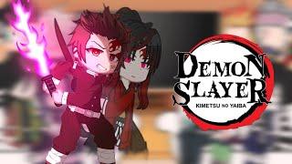 𝐇𝐚𝐬𝐡𝐢𝐫𝐚𝐬 𝐫𝐞𝐚𝐜𝐭 𝐭𝐨 𝐓𝐚𝐧𝐣𝐢𝐫𝐨 𝐚𝐧𝐝 𝐘𝐨𝐫𝐢𝐢𝐜𝐡𝐢 // Demon slayer // ɢᴀᴄʜᴀ ᴄʟᴜʙ