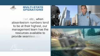 Silent Corporate Lobby Video for Prudential Protective Services