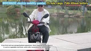 movemagic Mobility scooter usage scenarios video