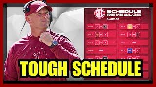 2025 Alabama Crimson Tide Schedule Reaction