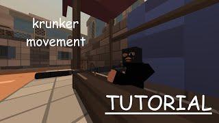 2024 krunker MOVEMENT guide! Krunker TUTORIAL