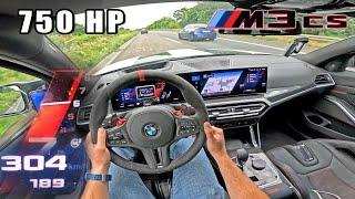 750HP BMW M3 CS is INSANE on the UNLIMITED AUTOBAHN!