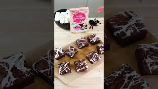 Spooky Brownies: Perfekt für Halloween 🫶 #backen #backerei #rezept