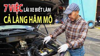 7 công việc chứng tỏ bạn là một chủ xe/lái xe hiểu biết và khéo léo | TIPCAR TV