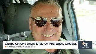 Former Spokane deputy Craig Chamberlin died of natural causes