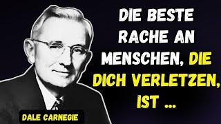 Die beste Art, auf eine verletzte Person zu reagieren | Zitate von Dale Carnegie über das Leben