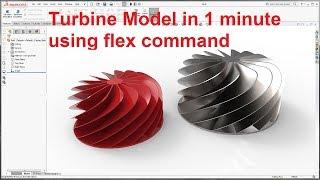 What's New in SOLIDWORKS 2017 Part : Turbine | SOLIDWORKS 2018