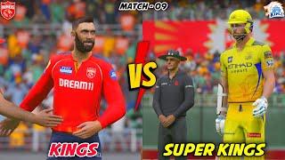  KINGS vs SUPER KINGS  IPL 2025 | CRICKET 24