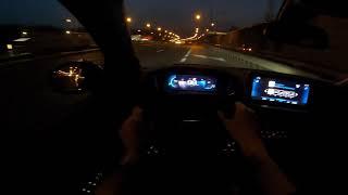 NEW Peugeot 208 Night Driving   POV Test Drive #5 ProAVto