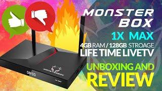  MONSTERBOX X1 PRO ANDROID BOX REVIEW 